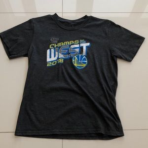 Kids GSW Locker Room Authentic 2018 Shirt